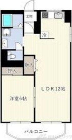 グリースシャトー桃山台の物件間取画像
